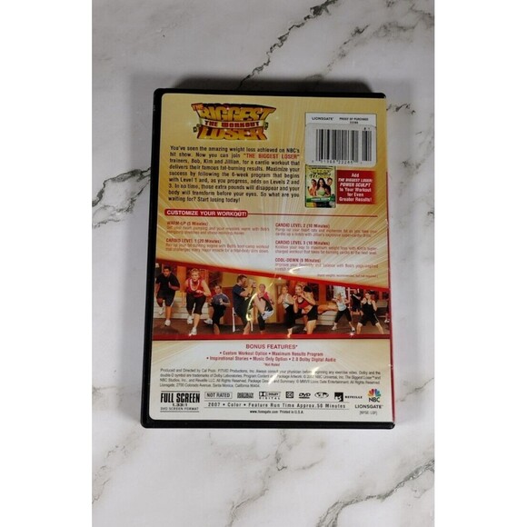 Lot of 3  Exercise Fitness Workout DVD Biggest Loser Bob Harper Jillian - Picture 4 of 8